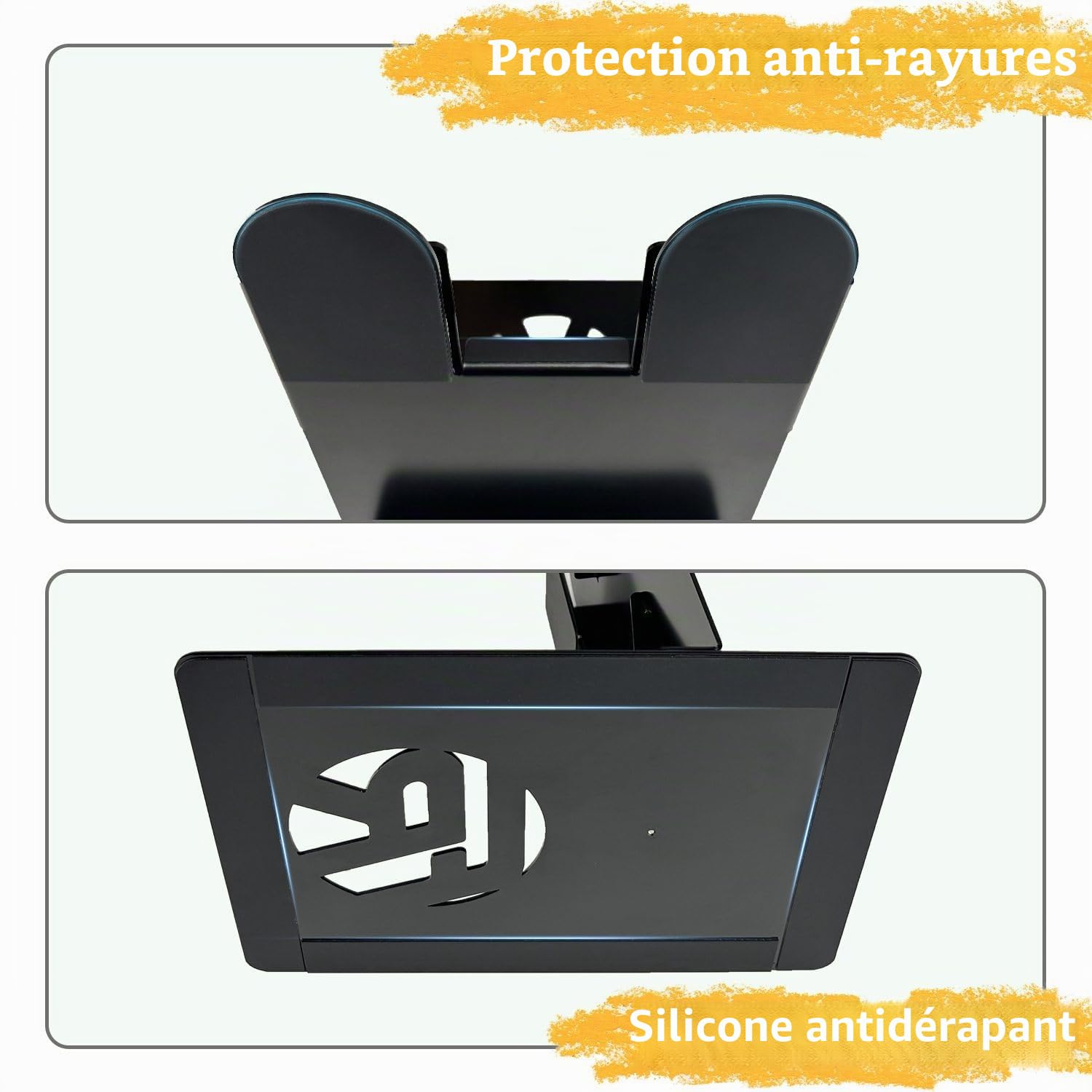 Support de Sol Portable pour Skateboard, Double Vue de Rangement et Affichage pour Skateboard