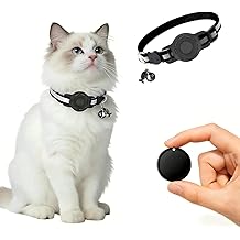 GPS Collar for Cats (Android Only) Smart tag,Pet Tracker,Waterproof Compatible with Google Find My,No Monthly Fee,Advanced Tracking Solution Smart Collar for Pet Safety Ideal Small Large Cats