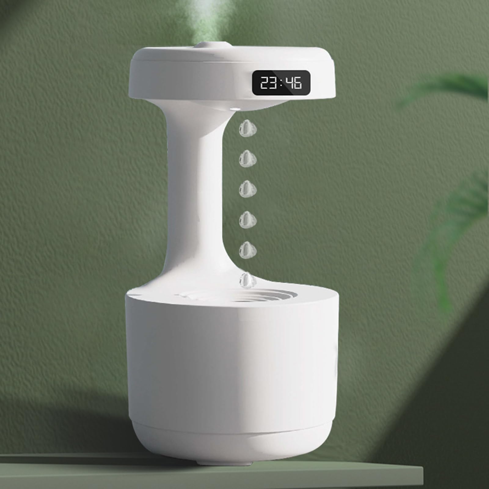 Umidificatore Diffusore di Vapore Freddo da 800ml ad Alta Capacità | Umidificatore Per La Camera Da Per Comodino Ufficio Scrivania Appartamento Hotel Soggiorno