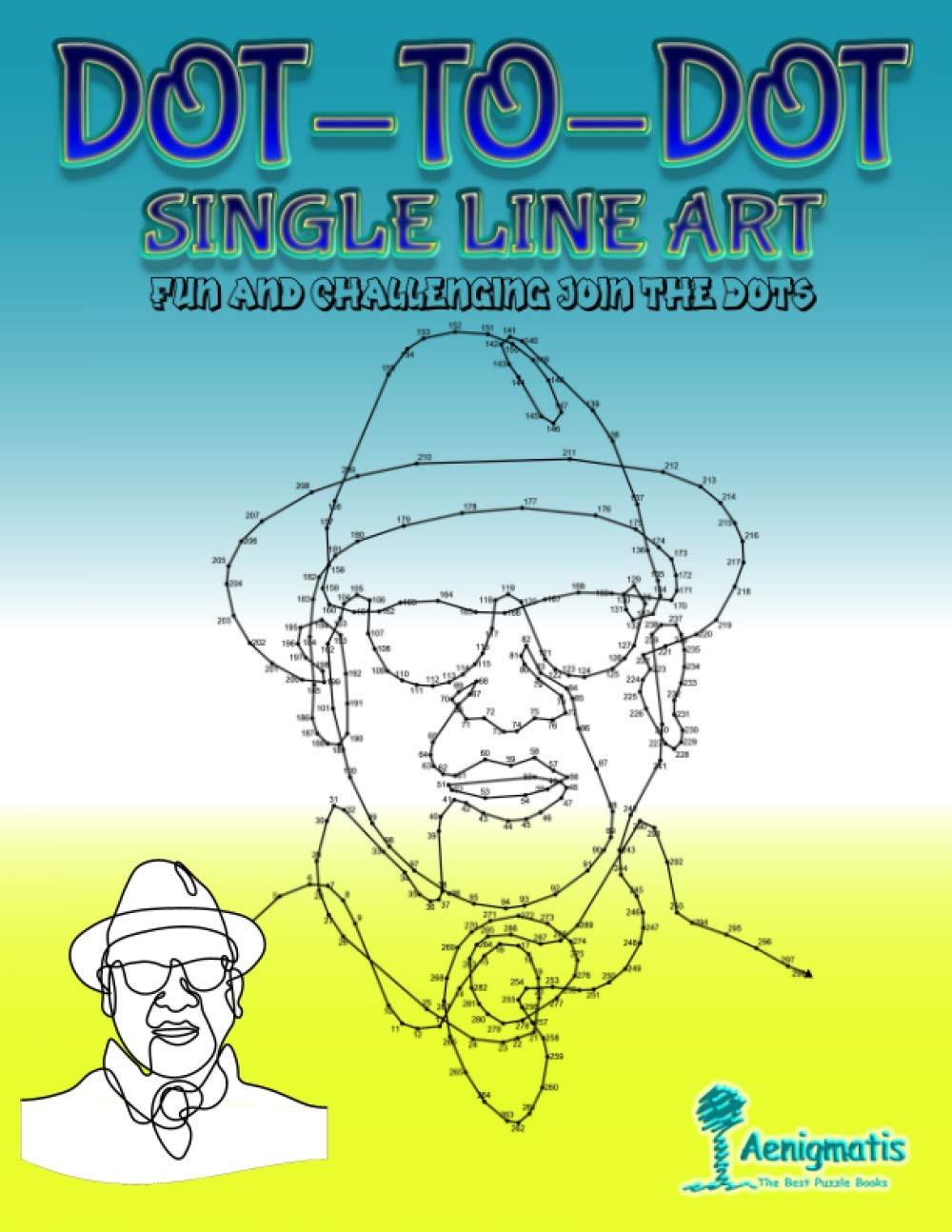 Dot-To-Dot Single Line Art: Fun and challenging join the dots