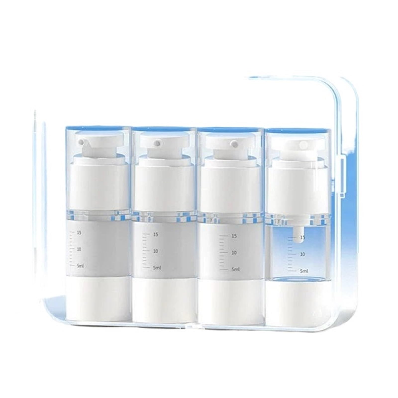 Vacuum Portable Cosmetic Dispenser Bottle Spray Lotion Press-type Travel(1)