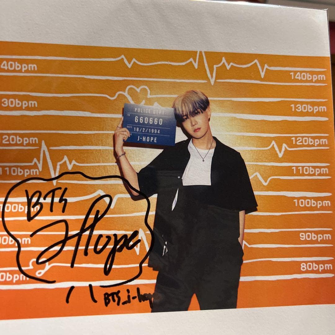 防弾少年団 BTS 直筆サイン サイン サイン会 J-HOPE ほそく ホソク