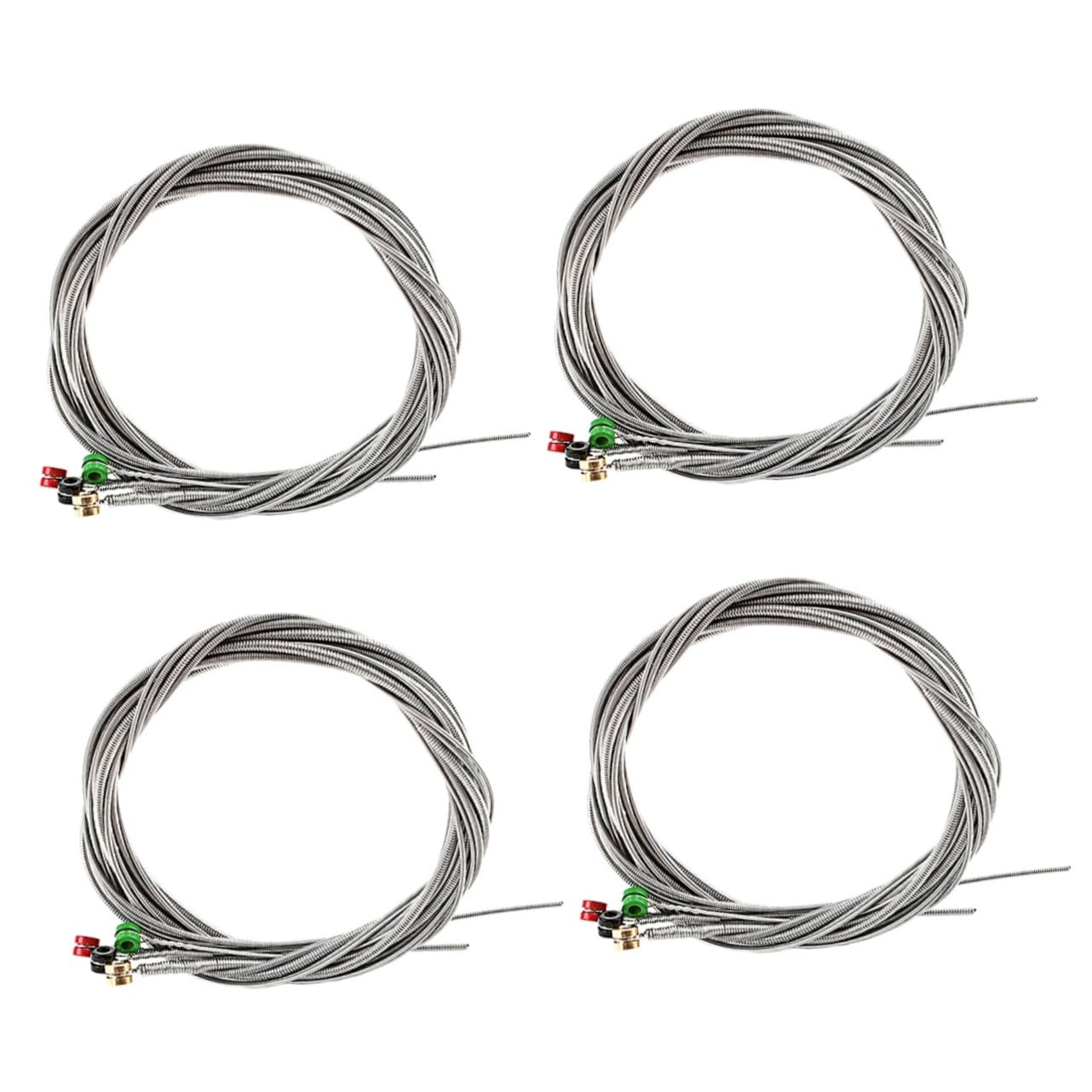 Toyvian 4sätze Langlebigen Bass-saiten Aus Edelstahl Präzise Instrumenten-saiten Für Bassgitarre Klarer Und Gute Ansprache Geeignet Für Langfristige Nutzung