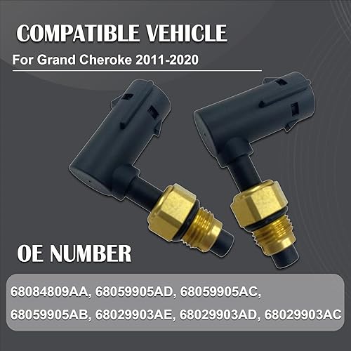 Miniatura 4 de Kit de reparación de puntales de aire de codo de suspensión de 2 piezas para Grand Cherokee 2011-2020