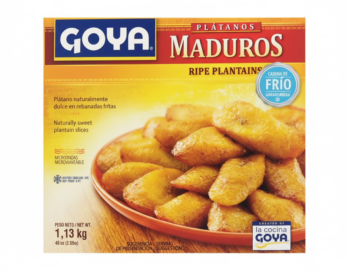 MADUROS - Ripe Plantains - Plátanos Maduros Fritos en Rebanadas (1,13 kg) PACK DE 6UND- Producto Refrigerado TOTAL 6.7KG BY NEXU