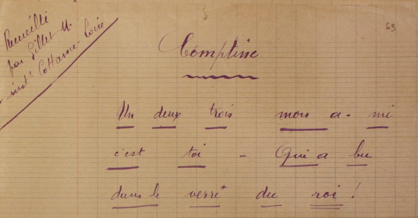 Du folklore enfantin aux enfants musiciens