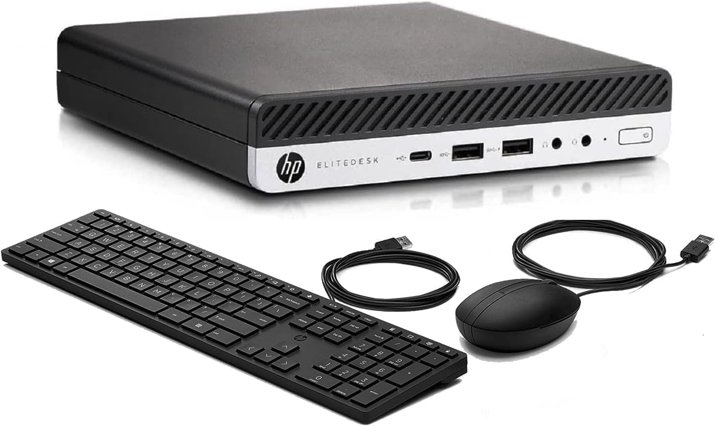 HP EliteDesk 800 G5 High-Performance Mini PC Desktop Computer, 9th Gen Core i5-9500T, 32GB DDR4 RAM, 1TB SSD, Keyboard & Mouse, 4K Support, WiFi, Bluetooth, Windows 11 Pro (Renewed) HP EliteDesk 800 G5 High-Performance Mini PC Desktop Computer, 9th Gen Core i5-9500T, 32GB DDR4 RAM, 1TB SSD, Keyboard & Mouse, 4K Support, WiFi, Bluetooth, Windows 11 Pro (Renewed)