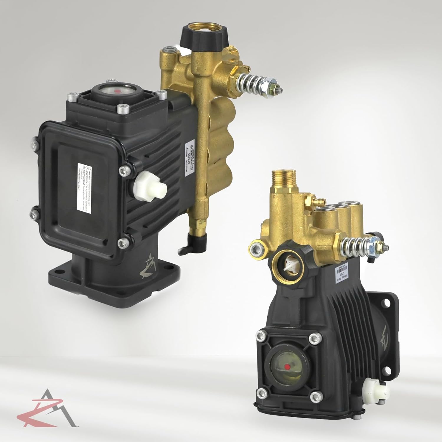 The ROP Shop | 3/4" Shaft, Horizontal Triplex Pump Replacement for Pressure Washer with 3600 PSI and 2.5 GPM, Includes Keyway