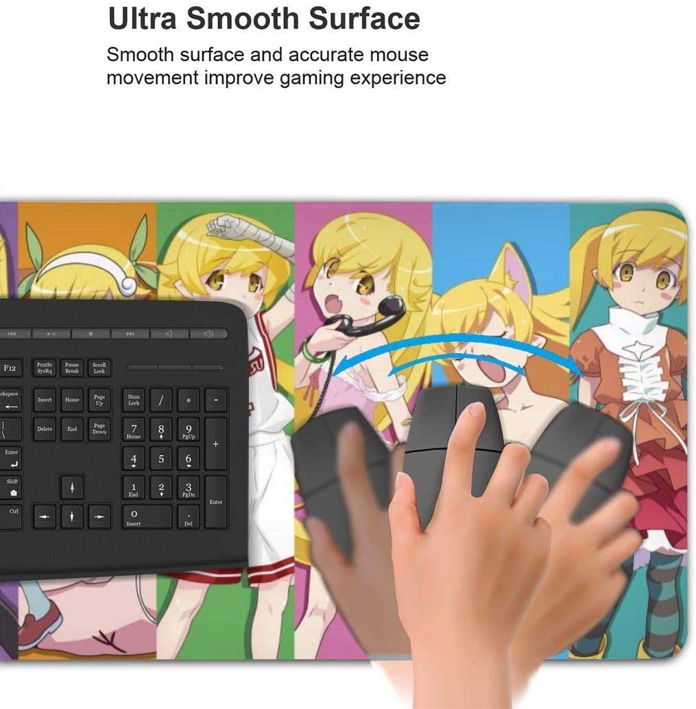 マウスパッド 化物語 傾物語 Amazon.co.jp：マウスパッド ゲーミングマウスパッド アニメ