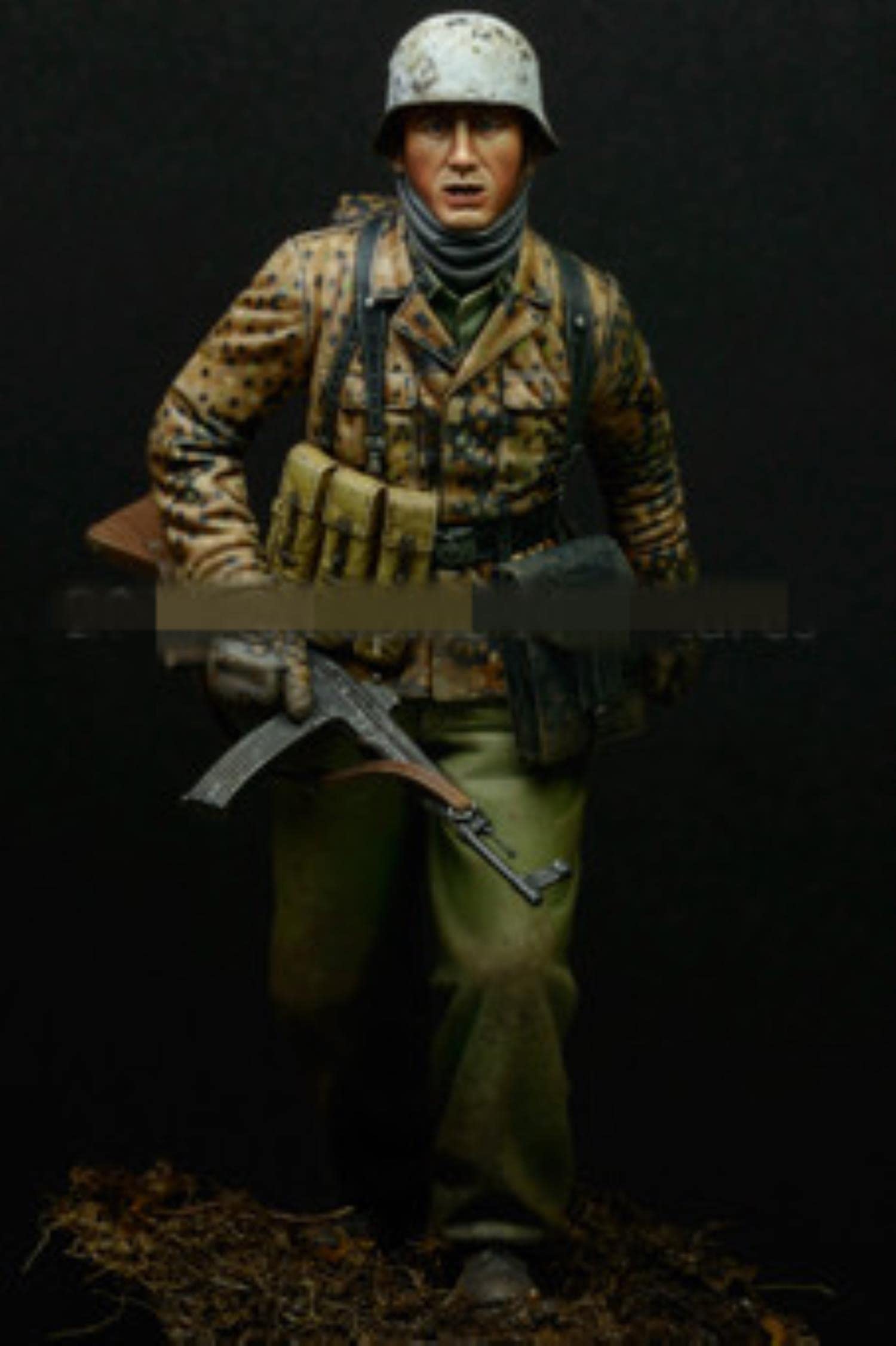 1/16 Figura in Resina Model Kit GK Seconda Guerra Mondiale US Soldato Smontato e Kit Non Verniciato S54
