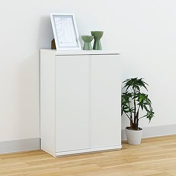 白井産業 カウンター下収納 ラック 扉タイプ ホワイト PTS-8560D Amazon｜白井産業 カウンター下収納 ラック 扉タイプ キャビネット