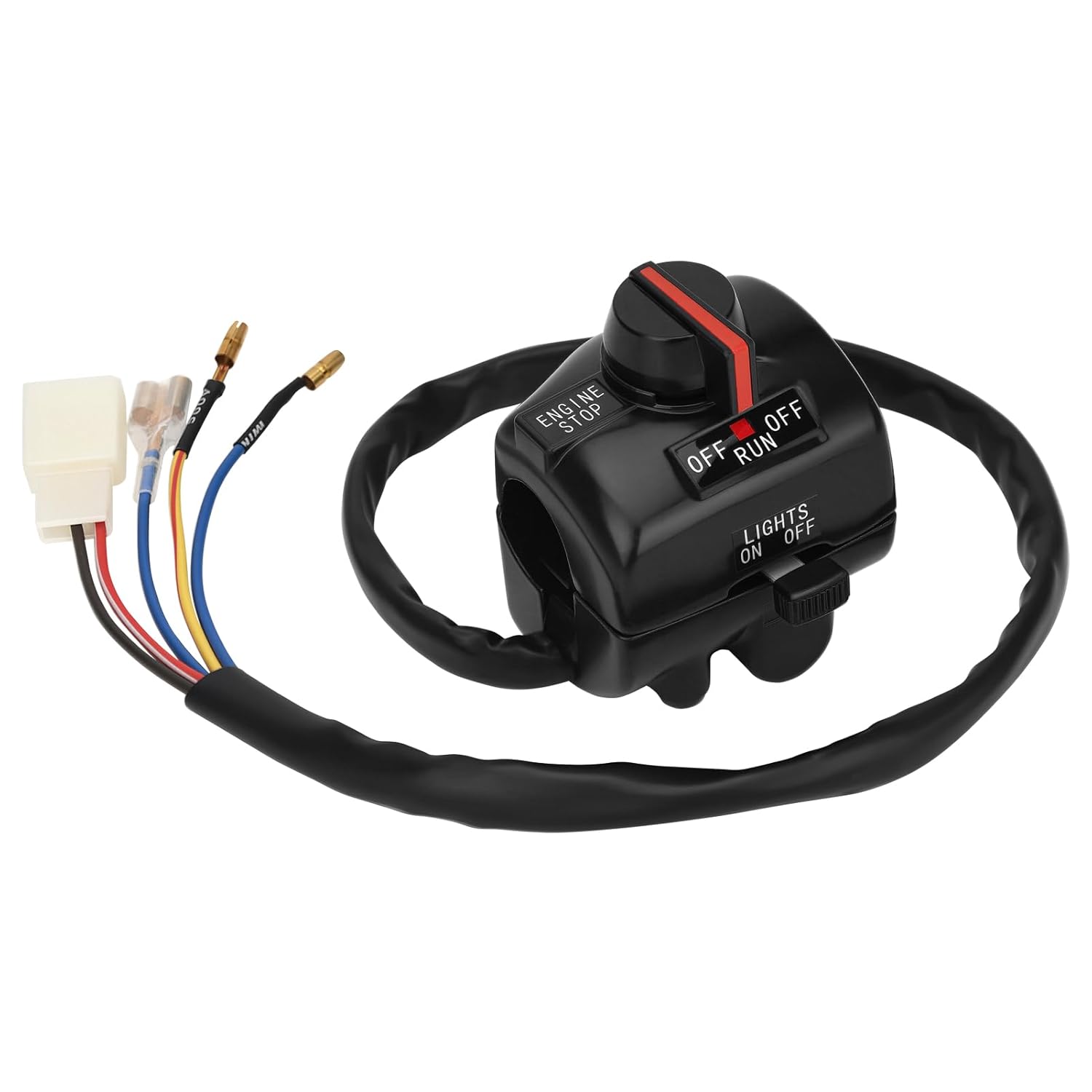 JAVIK Right Handlebar Kill On Off Switch for Yamaha RD400 1976-1979 O.E.M# 1A0-83973-02-00 1A0-83975-00-98 1A0-83975-01-98 2V0-83976-00-00
