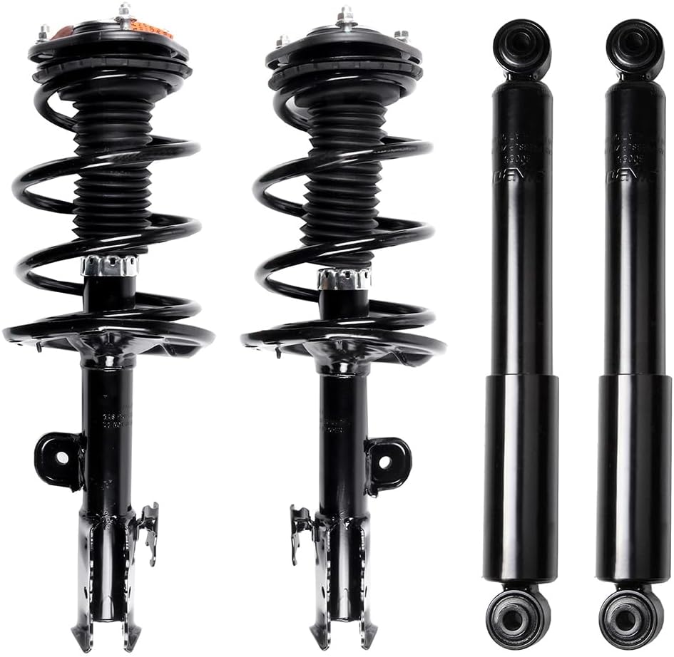 Complete Struts Shock Absorbers Fits for 2006-2012 for Toyota RAV4 Abrillvt Struts 172276 172275 37289 Quick Struts Assembly Front Rear Pair Struts 4WD AWD FWD