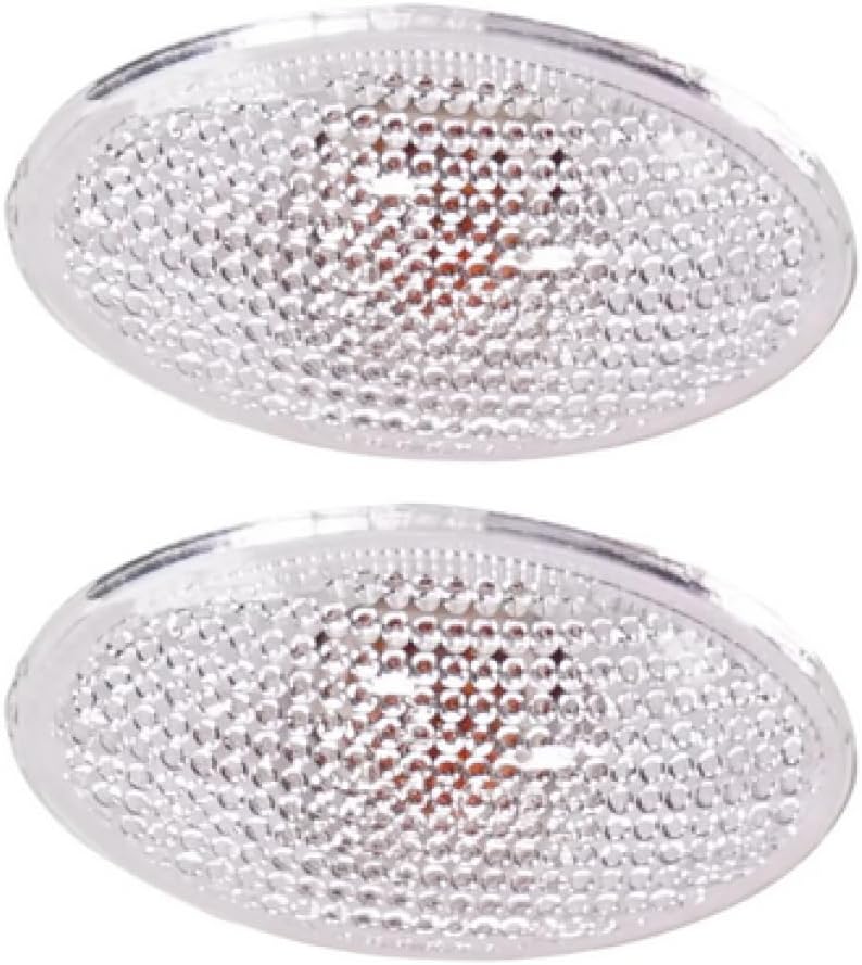 KarParts360 For Mini Cooper/Mini Cooper S Side Repeater Light Assembly 2002 03 04 05 2006 Driver OR Passenger Side | Single Piece | White CAPA For MC2570101 | 63 13 7 166 014
