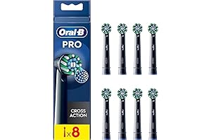 Oral-B Pro CrossAction Replacement Heads: Perfect for a Brighter, Whiter Smile
