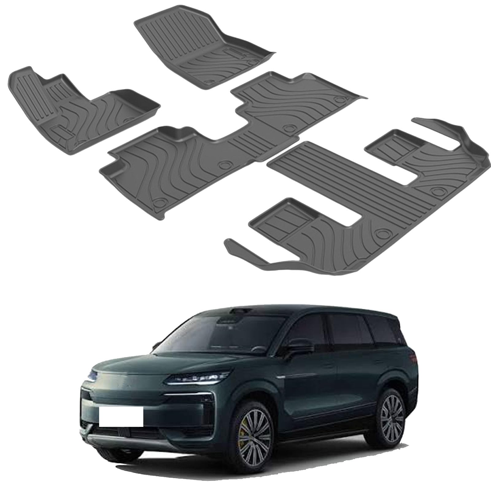 PAPEP Floor Mats for Denza N9 6-seater 2025-2026 RHD