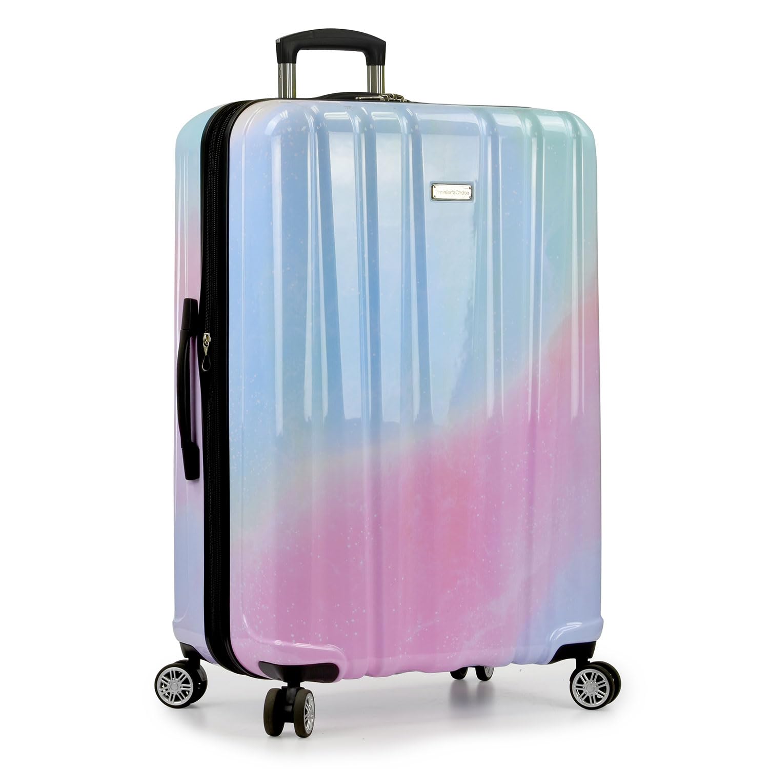 Traveler's Choice Women's Ruma II Expandable Luggage with Spinner Wheels, Pixie Pastel, 30" Large
