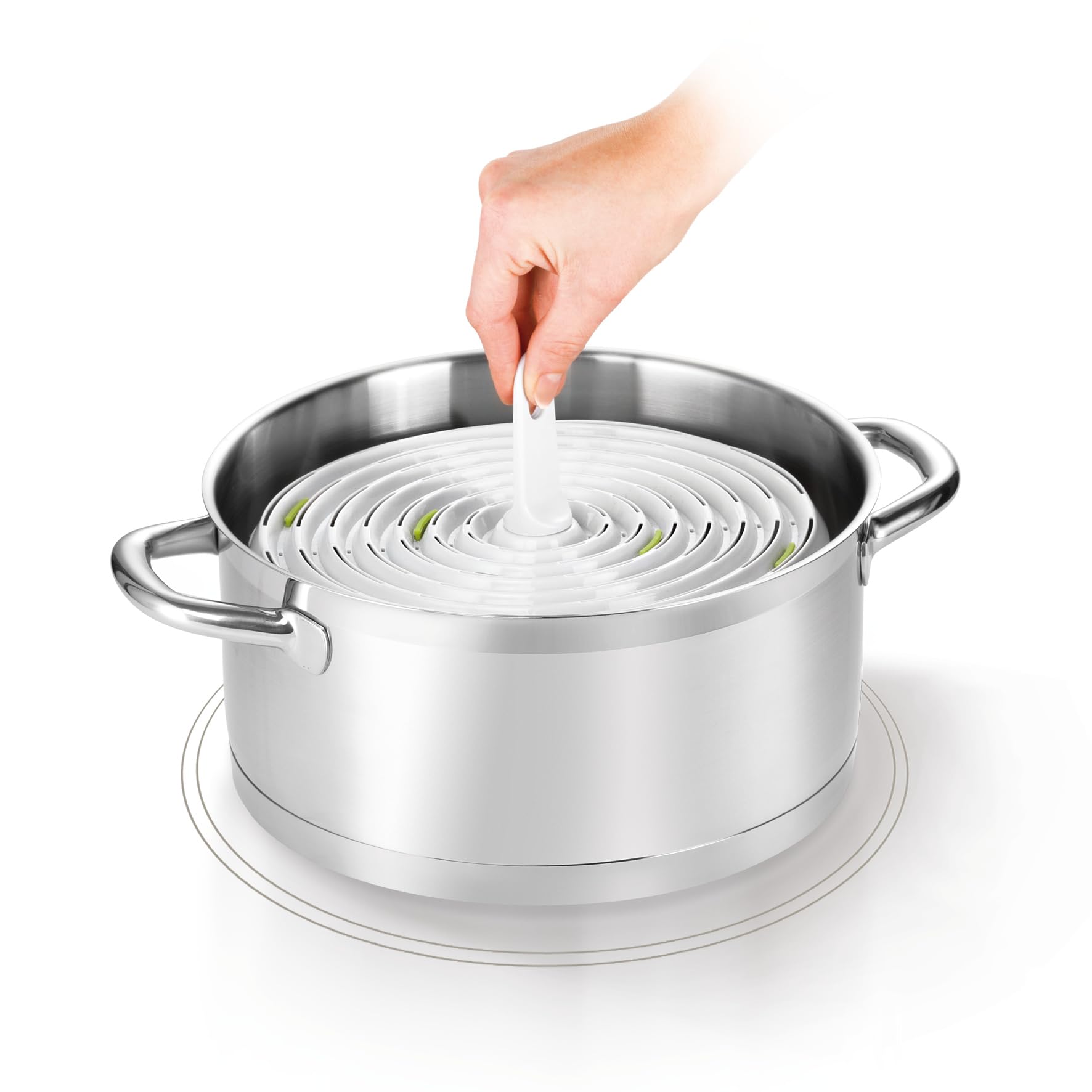 Tescoma 895260 Set di conserve Della Casa con termometro, plastica, bianco, 25,5 x 12 x 24 cm