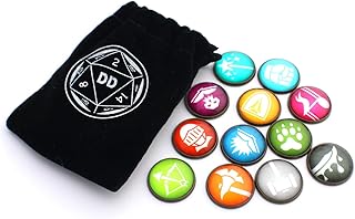 Dahan Dice D&D Class Tokens - RPG Counters for Dungeons and Dragons