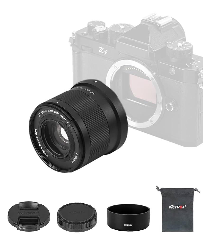 VILTROX AF 50mm F2 Zマウント Amazon.com : VILTROX 50mm F2 Full Frame Lens for Nikon Z, AF