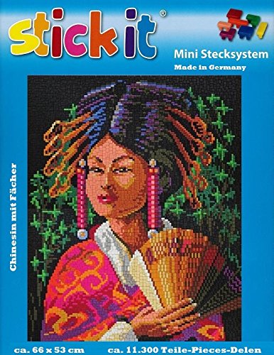 stickit Mini Stecksystem Chinesin mit Fächer ca. 11.385 Teile Nr. 41206