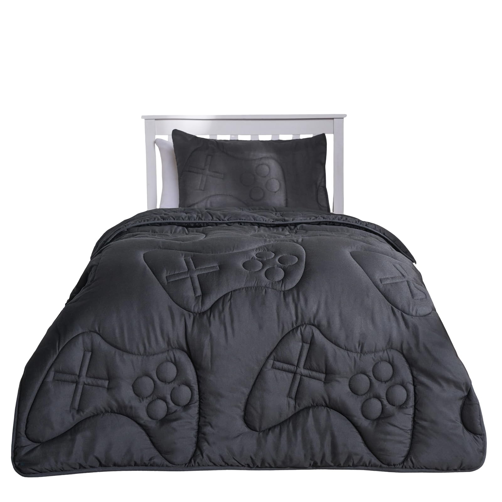 OHS - Duvet Set - Single - Charcoal