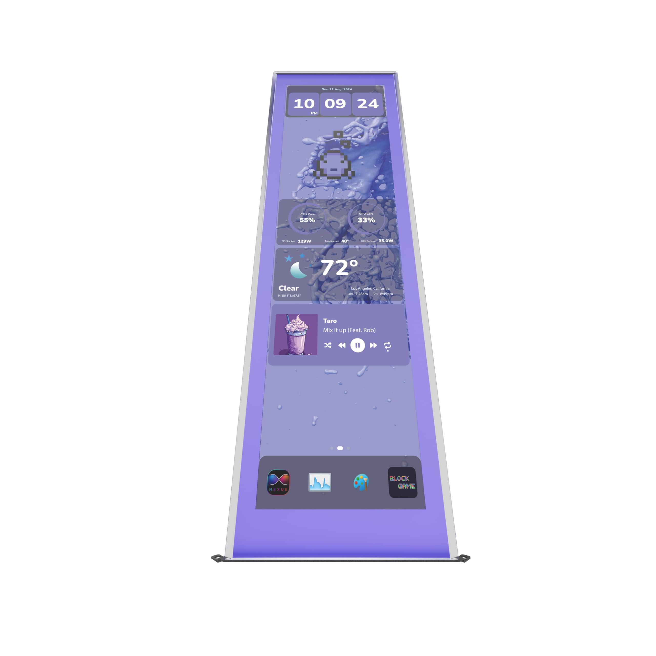 Hyte Y70 Touch Infinite Display Upgrade - Tela IPS de 15,9