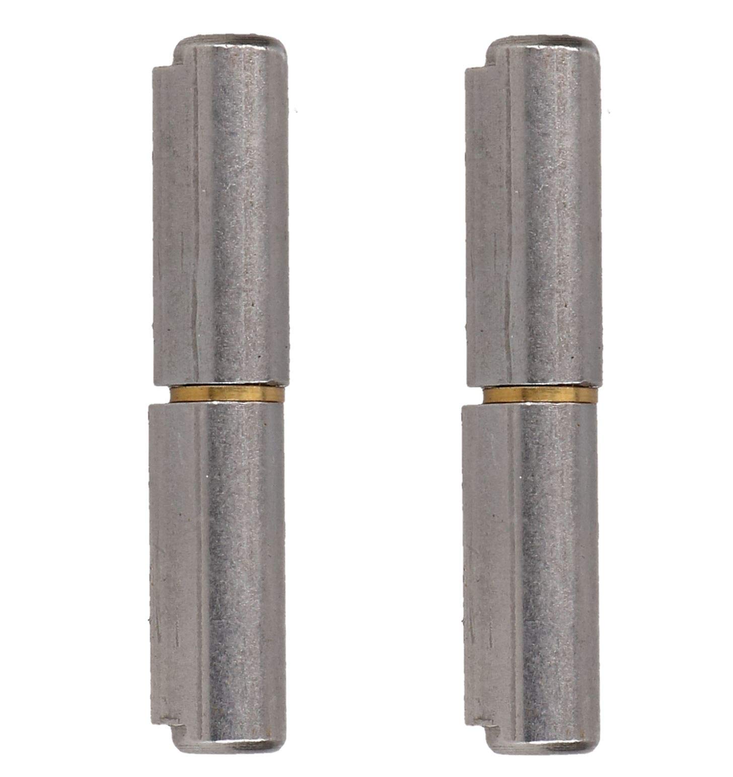 Ab Tools Pack 2 Lift Off Bullet Hinge Weld On Brass Bush 13X80mm Heavy Duty Industrial
