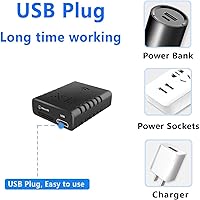 Vista 8 de Cámara espía más pequeña detector de cámara oculta, cámaras inalámbricas HD1080P para seguridad del hogar, cámara de niñera, cámara