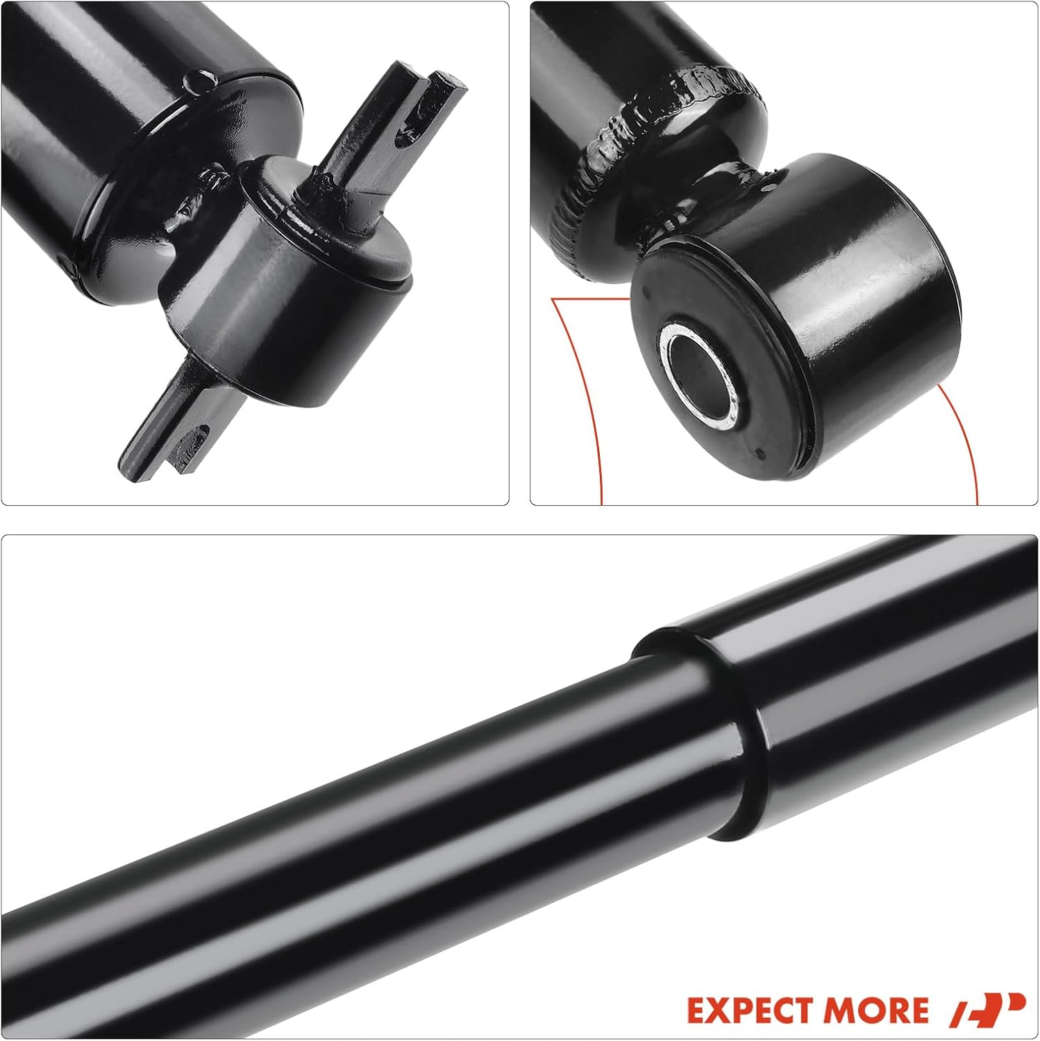 A-Premium Rear Shock Absorber Compatible with Chrysler Pacifica 17-24 & Chevrolet Express 2500 03-24, Express 3500 06-23, Express 4500 09-23 & GMC Savana 2500 03-24, Savana 3500 06-23, Savana 4500