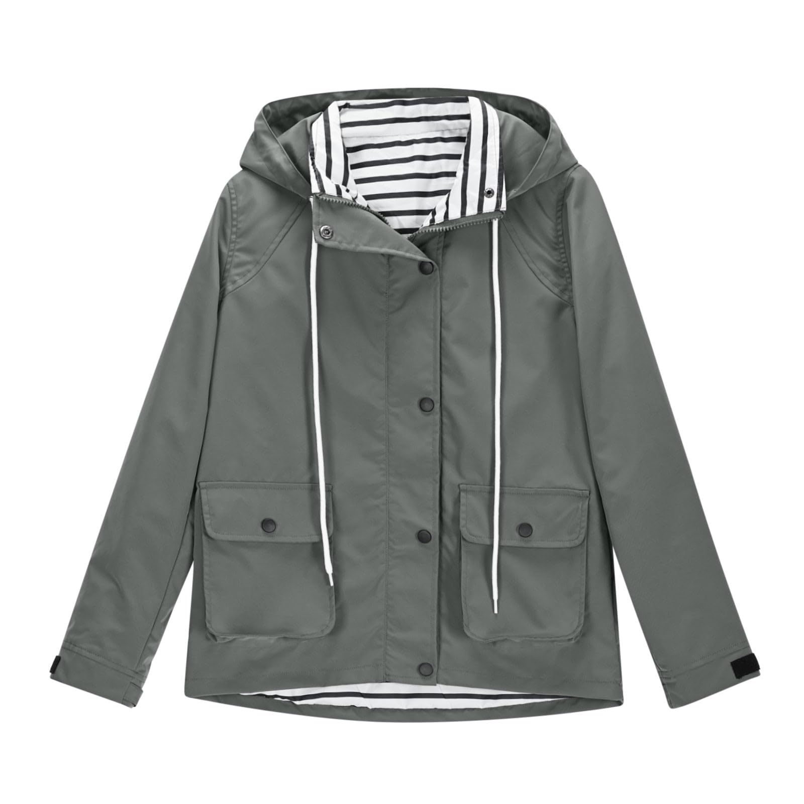 Veste imperméable pour enfants filles et garçons - Coupe-vent léger - Veste de pluie à capuche respirante pour enfants - Veste softshell pour enfants de 4 à 14 ans