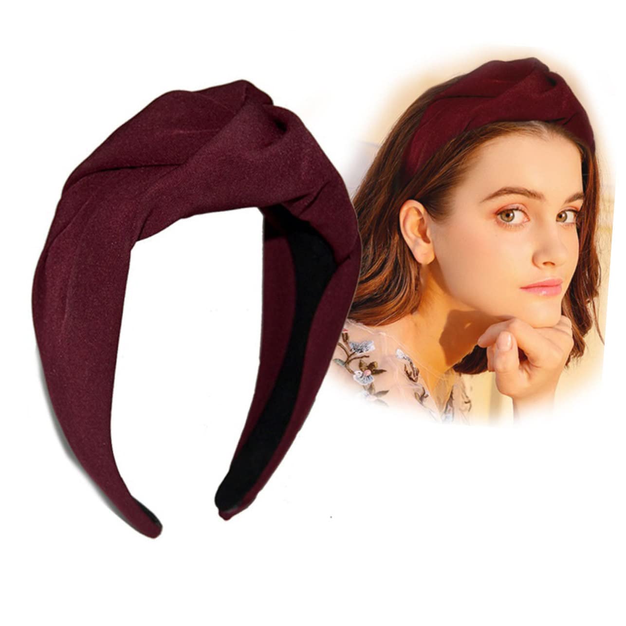 Didiseaon 3pezzi Fascia Per Elegante Ampia e Creativa Accessorio Moda Per Donne e Ragazze Perfetta Per Occasioni Speciali e Uso Quotidiano