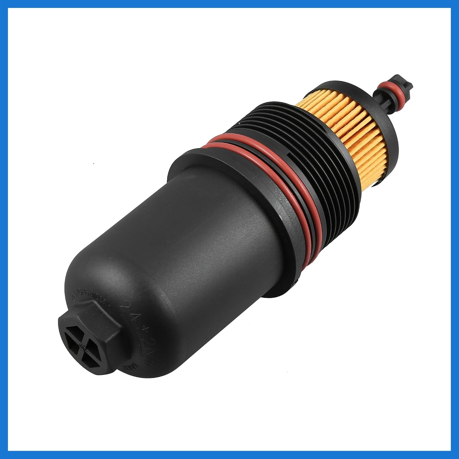 FT4Z6A832C Engine Oil Filter Housing Cap Cover for Ford F150 2015-2020 for Ford Fusion 2017-2020 2.7L V6 Auto Accessories