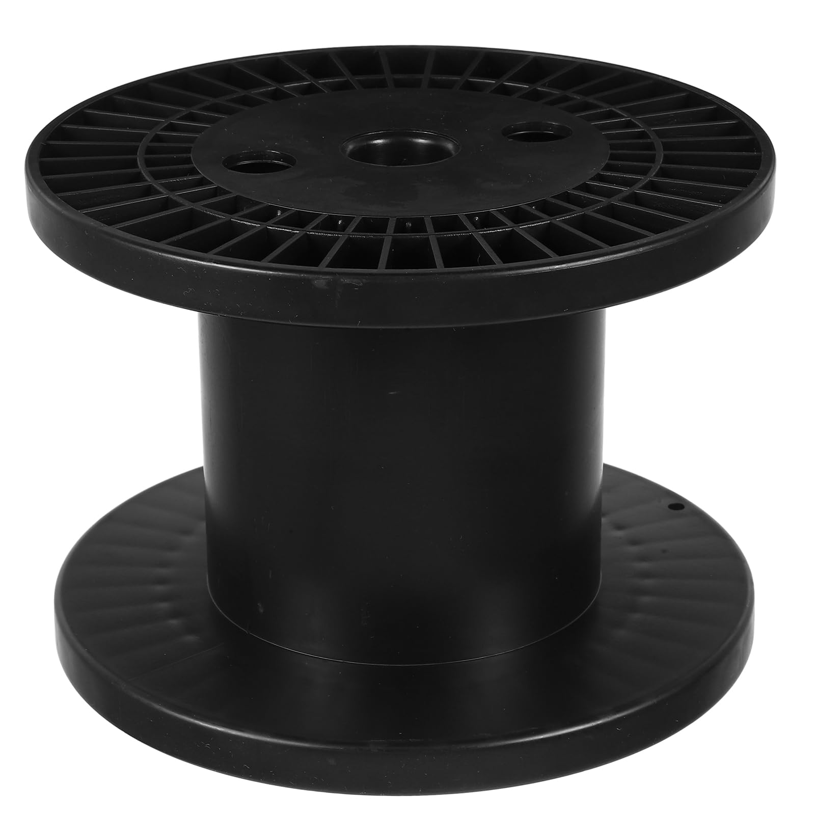 ULTECHNOVO Spool Wires Extension Cord Rope Reel Cord Reel Cord Storage Reel Wire Reel Cable Reel Electric Cord Organizer Electric Cord Holder Plastic Black