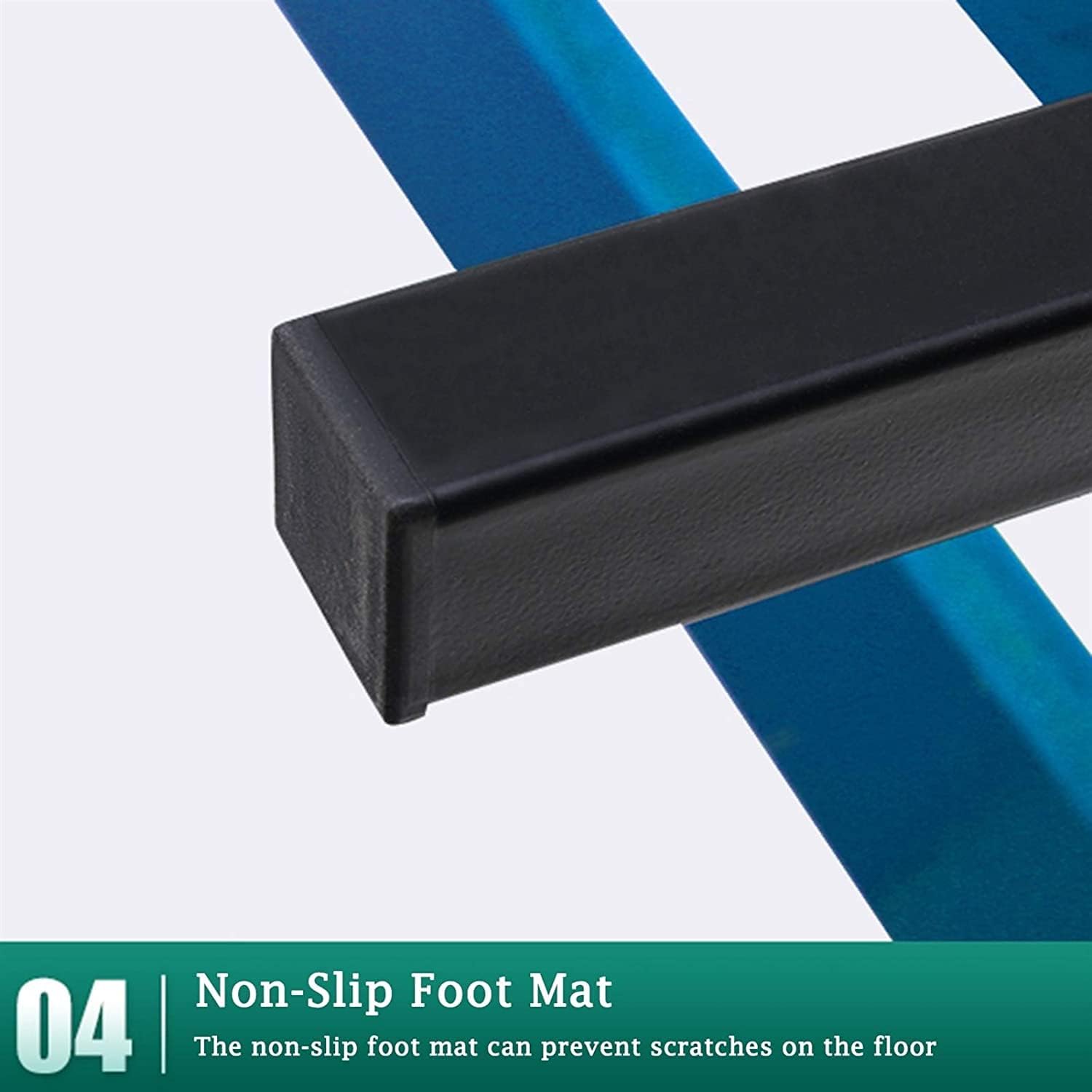 Katzowen Golf Club Storage Stand Golf Club Sets Golf Putter Stand Rack Durable Metal Storage 18 Clubs Shelf Organizer Equipment, Blue