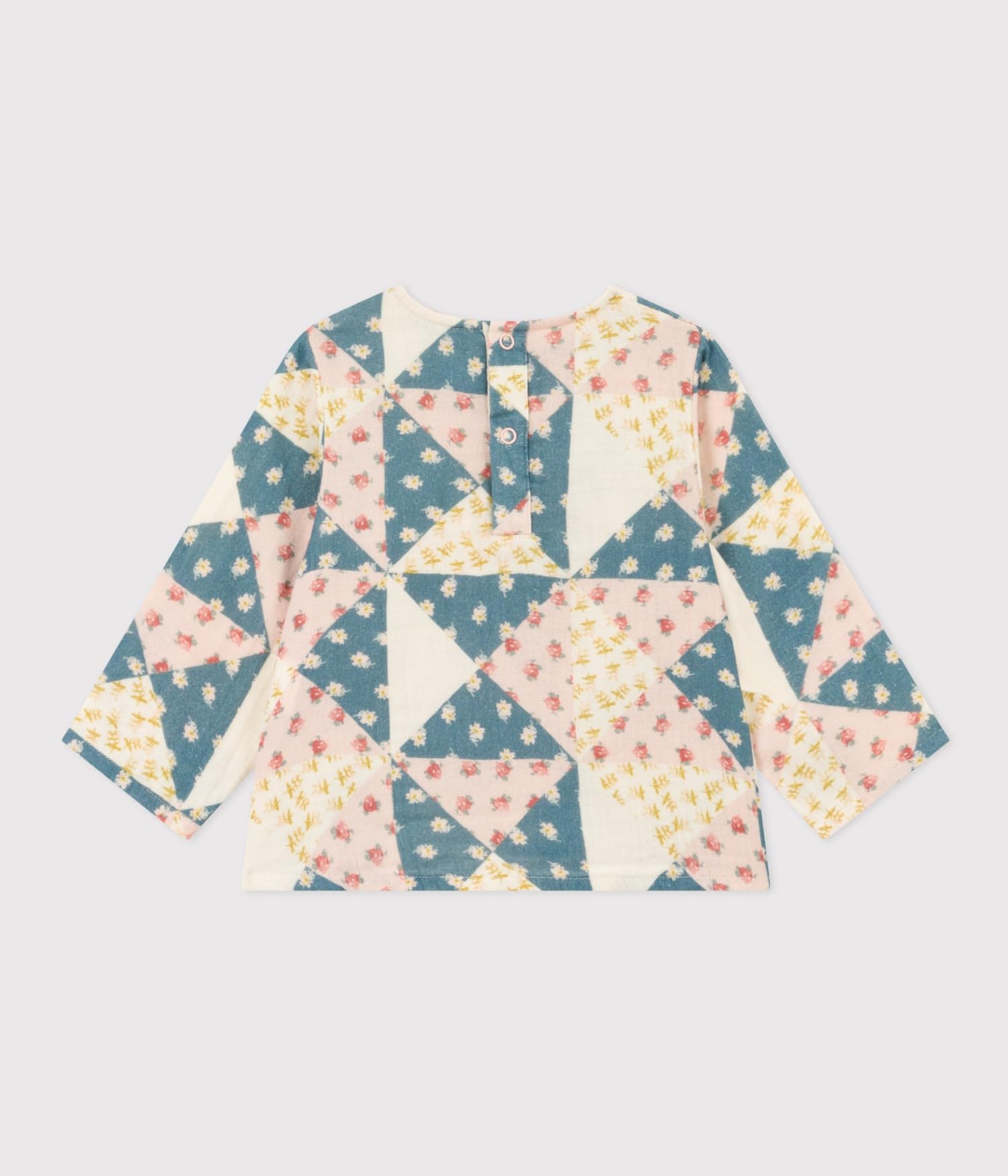 Petit Bateau A0893 Blusa de Manga Larga Bebé-Niñas (Pack de 1)