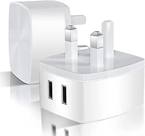 HomeSpot UL Certified USB Wall Charger 5V1A Plug In-Door Power AC Adapter For Travel Office Home - Foto 7