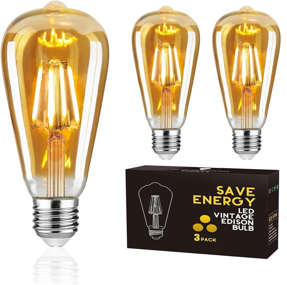 Vintage LED izzó E27 4W dimmelhető