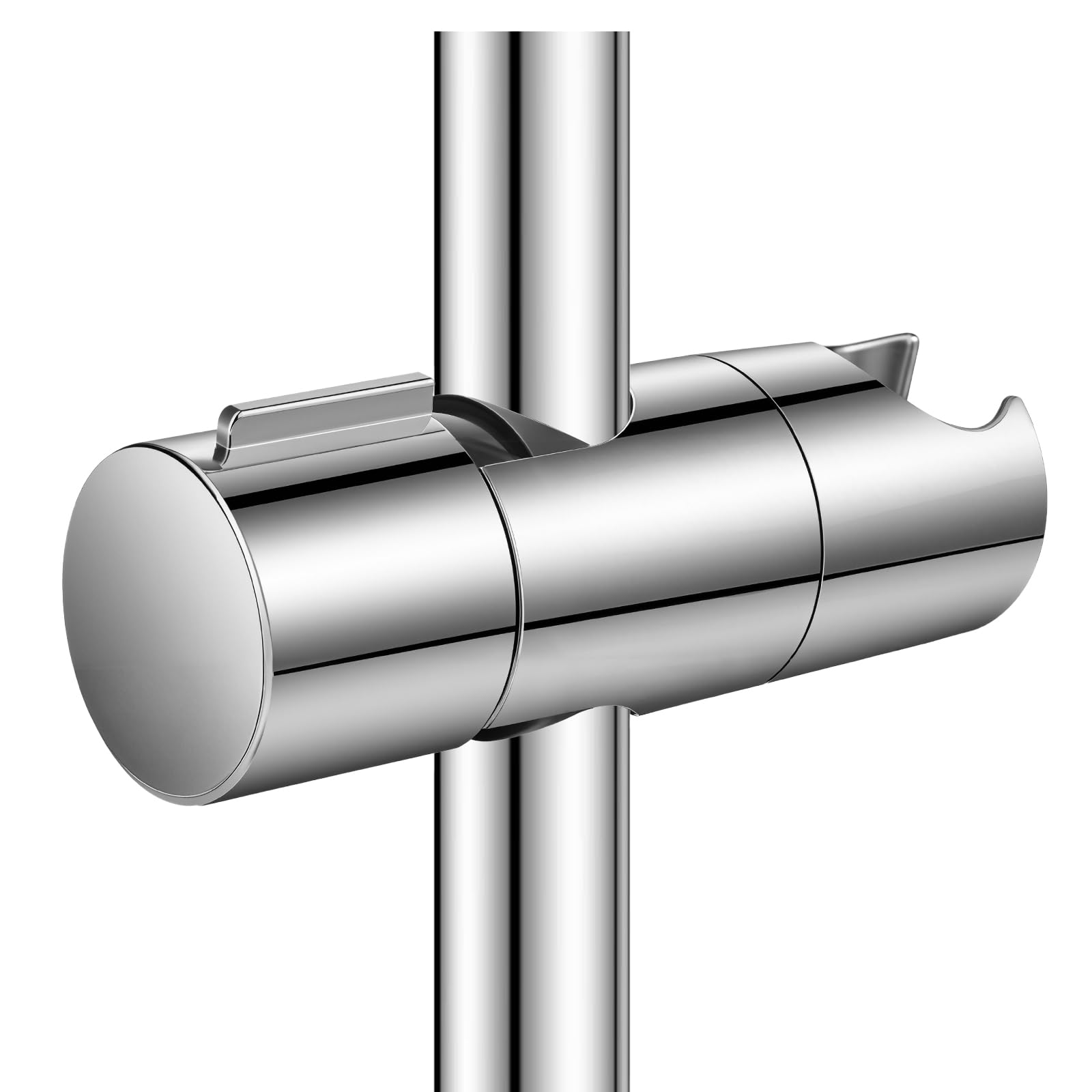 URAQT Universale Supporto Soffione Doccia, Supporto Doccia Regolabile a 360°, Rimovibile Supportos per Doccias Adatto per Asta Doccia da Diametro 18-25 mm, Universale Doccias Supportos Accessori Bagno
