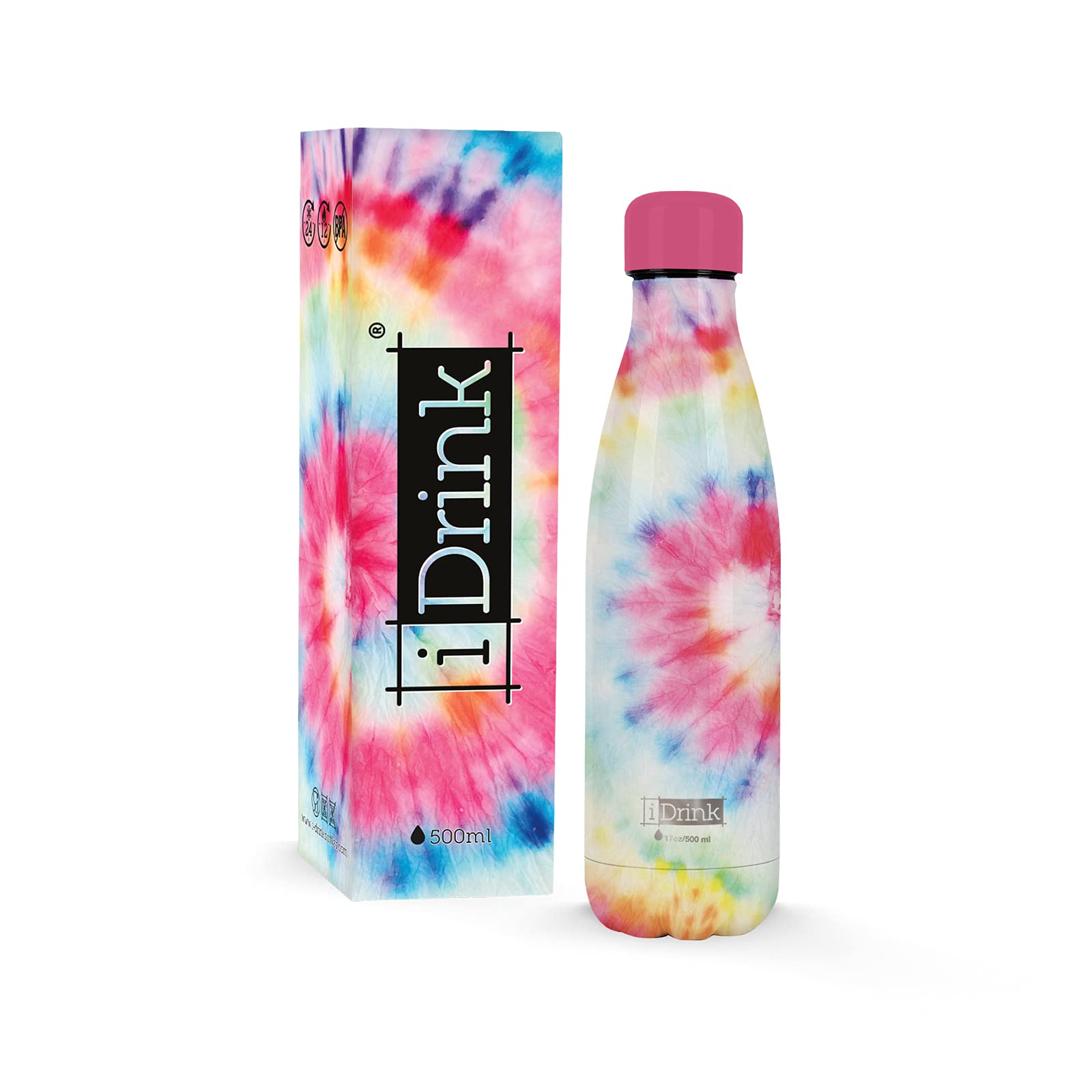 I-Drink Botella térmica Panda 750 ml, Metal — view 15