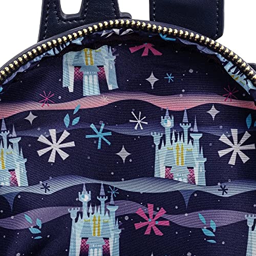 Loungefly Disney Cinderella Castle Series Womens Double Strap Shoulder Bag Purse - Image 7