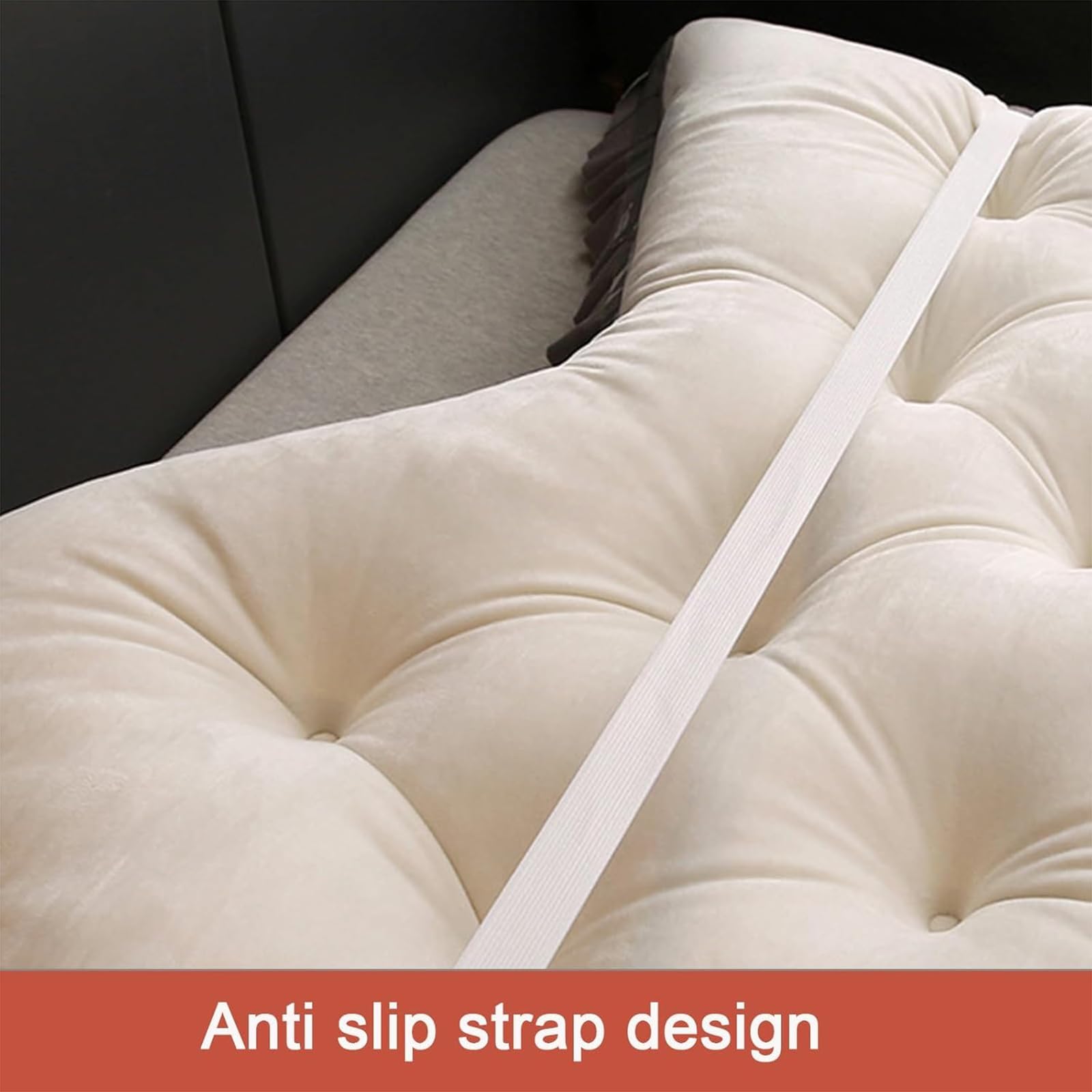 C,180x60cm, Cuscino Schienale Cuscino Cuneo da Lettura Letto E Divano Cuscino Cuneo per Letto Morbido E Confortevole Cuscino per Lo Schienale del Divano Letto Accanto al Letto