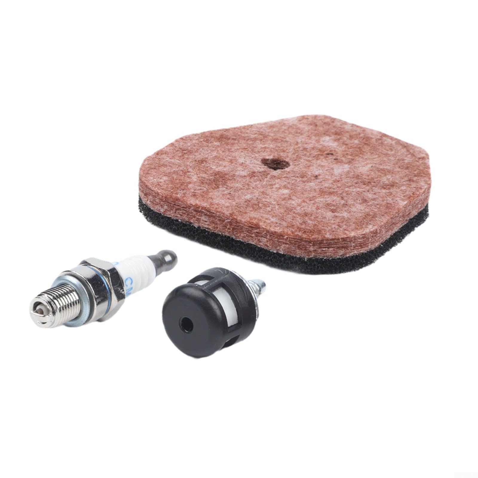 Hedge Trimmer Tune-Up Kit, 3-Piece Set with Air Fuel Filters Spark, Engine Maintenance for HS46 HS56 Models, Optimizes Performance and Extends Equipment Lifespan for Garden Care