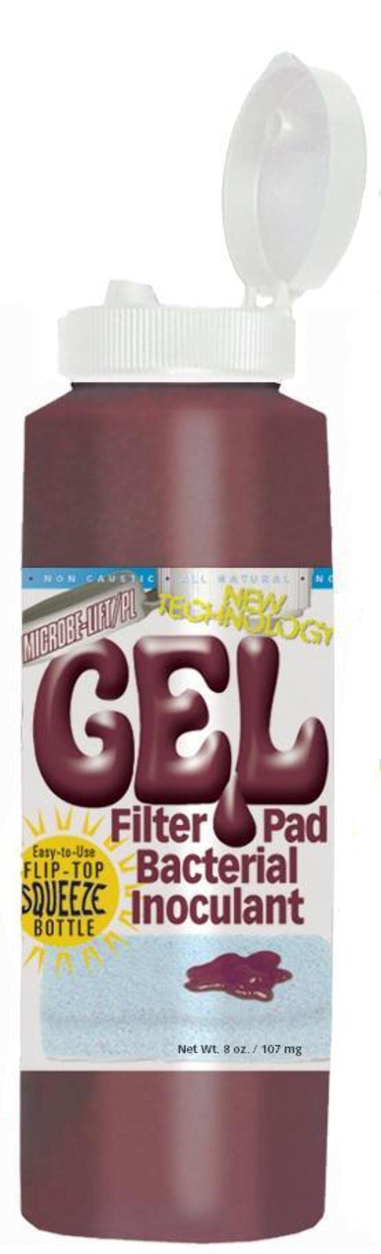 Microbe-Lift Plus Pond Gel Filter Pad Bacterial Inoculant