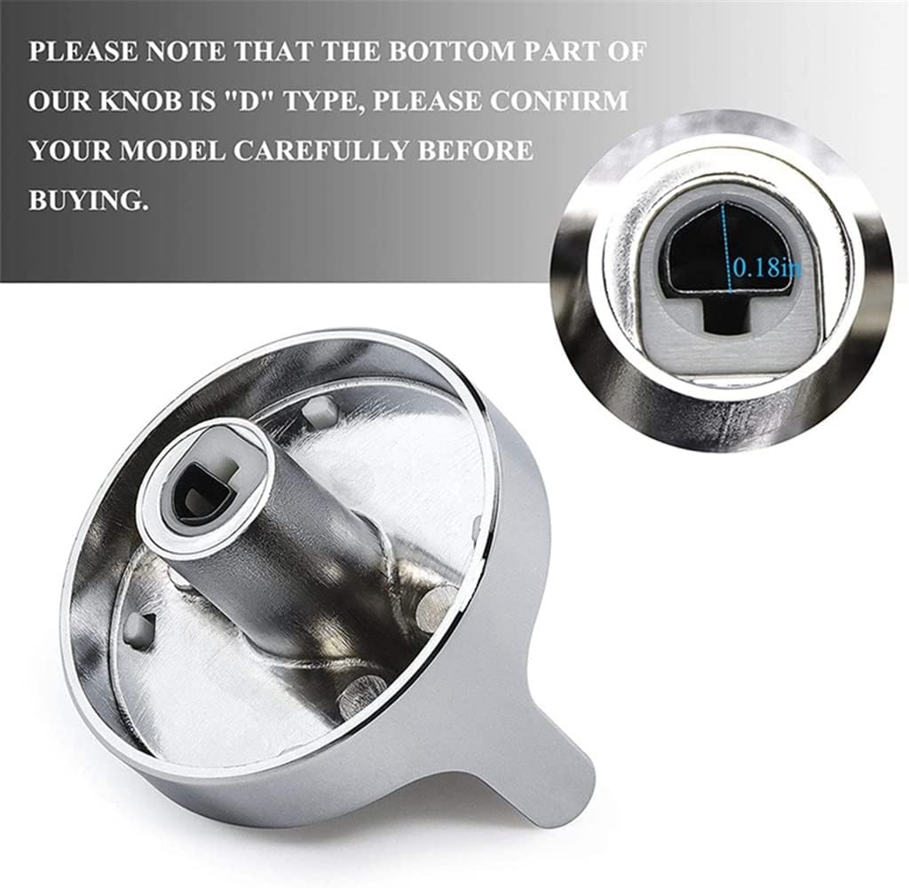 5PCS Cooker Stove Control Knob for Gas Cooktop Range/Oven