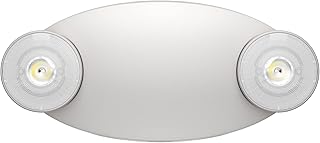 Рекламное объявление - SPECTSUN 1 шт. светодиодный аварийный светильник с резервным аккумулятором - регулируемое настенное крепление с 2 светодиодными жучками.