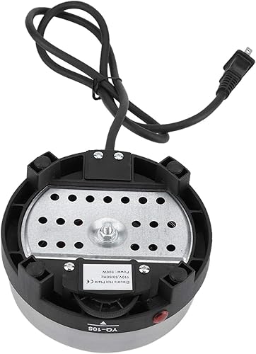 Miniatura 7 de Mini estufa eléctrica de placa caliente, mini estufa eléctrica portátil de 500 W, estufa de placa caliente, placa de cocina, calentador de café,