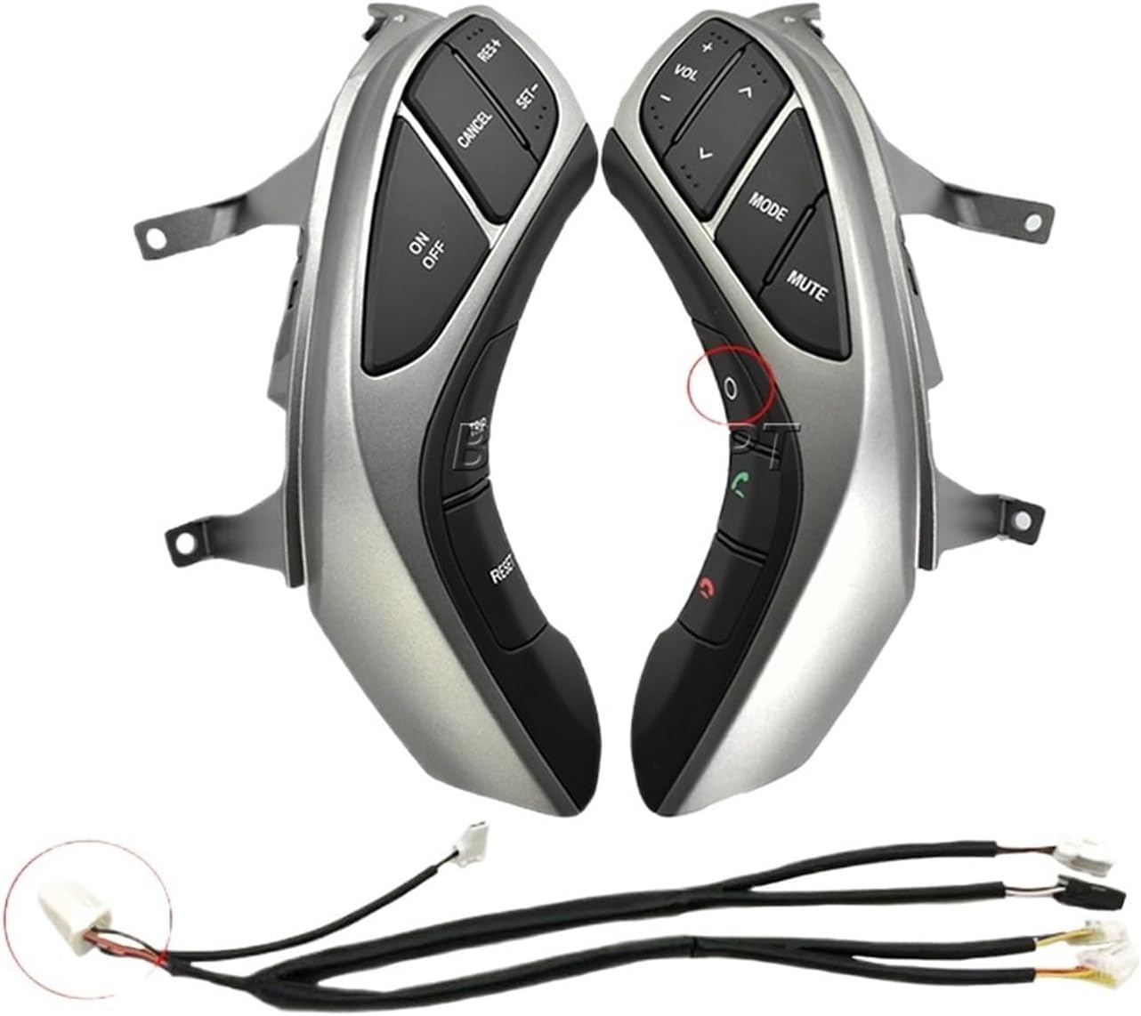 Wheel Speed Sensor Steering Wheel Button Fit for Hyundai Fit for Elantra 2012 2013 2014 2015 Year I30 Audio Cruise Control Car Switches ABS Wheel Speed Sensor Front