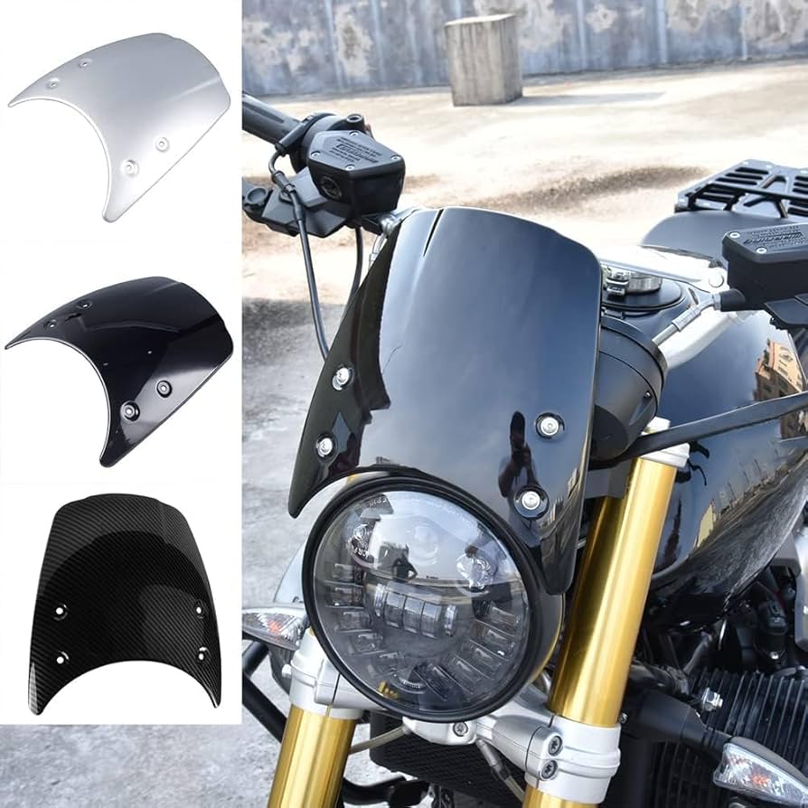 新品BMW Rninet用ウインドスクリーン Bmw R 9 T Amazon | オートバイ R9T 風防 フロントガラス 気流風