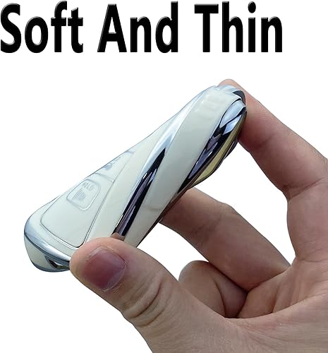 Miniatura 5 de Yuebutor Funda para llavero compatible con Toyota 2019-2023 Camry RAV4 Highlander Corolla 4Runner Avalon C-HR Prius 86  GT86 Prado Accesorios